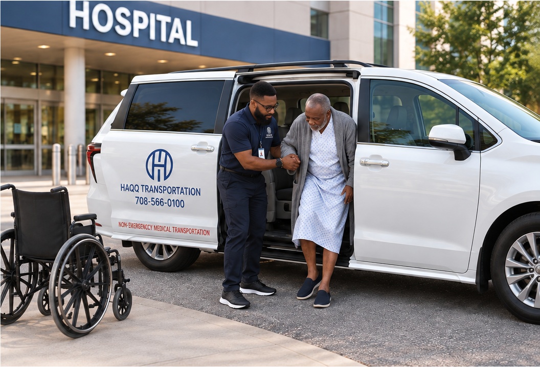 Hospital discharge transportation